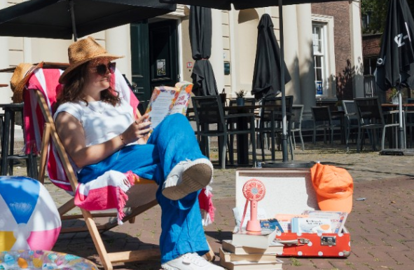 Zomermodus AAN! in de Bieb